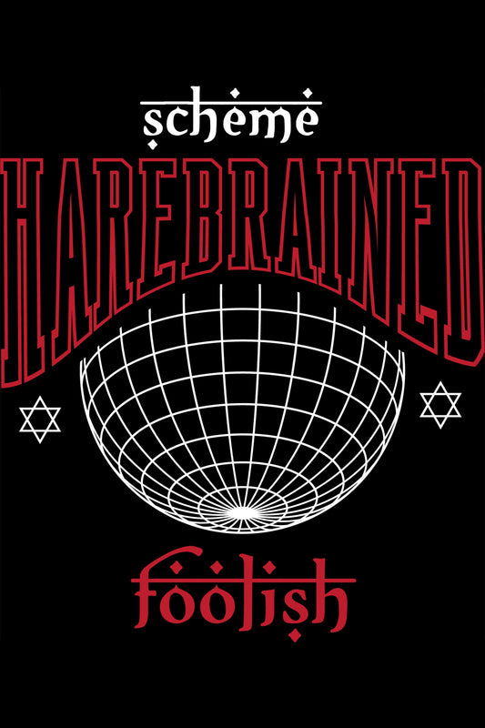 Harebrained Foolish Streetwear Fashion Graphic Art T-shirt For Women