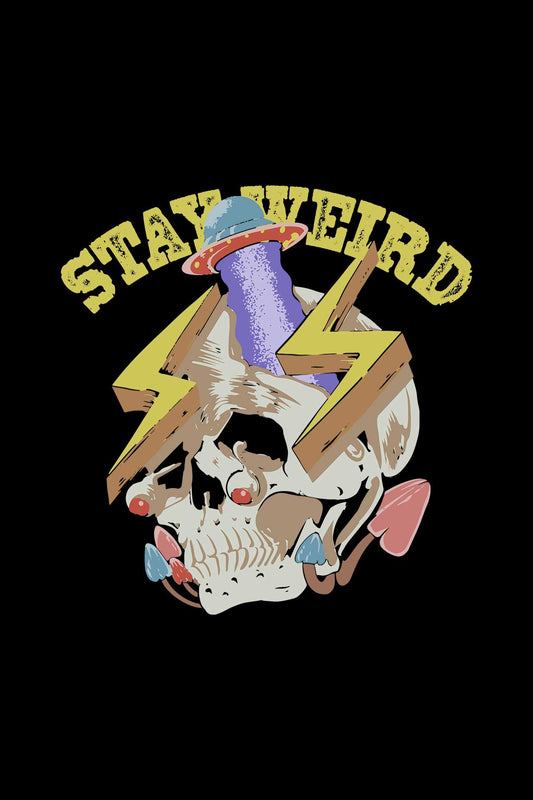 Stay Weird Oversized Unisex T-shirt