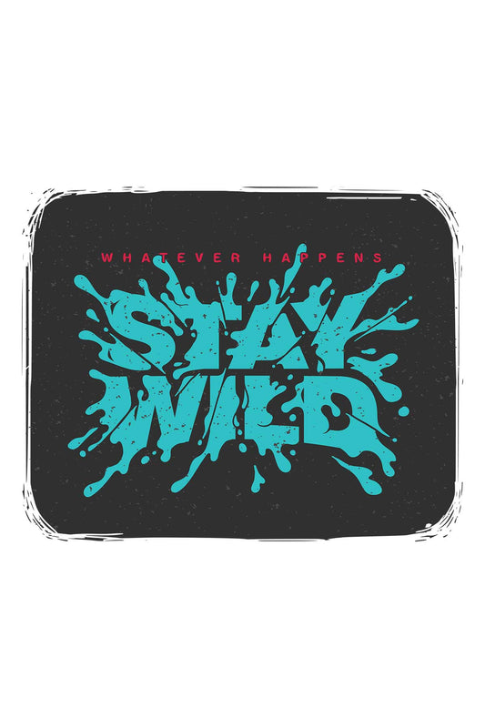 Stay Wild White Oversized Unisex T-shirt