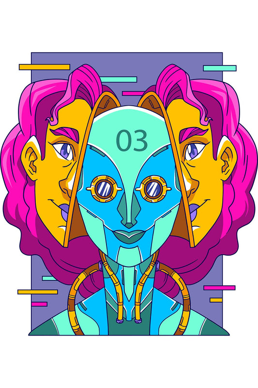 Crazy Style Ixarion White Oversized Unisex T-shirt