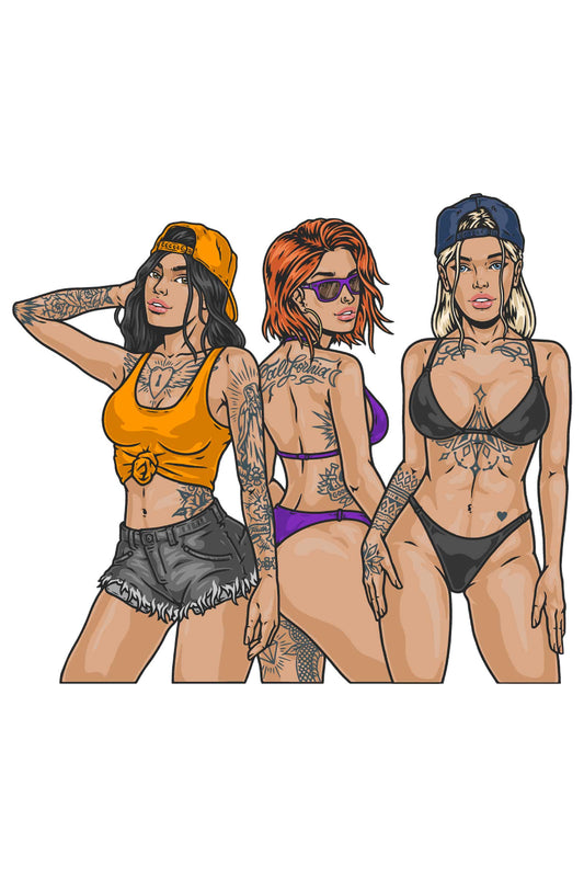 California Hot Women White Oversized Unisex T-shirt