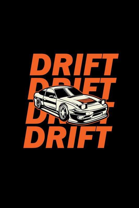 Drift Black Oversized T-shirt For Men