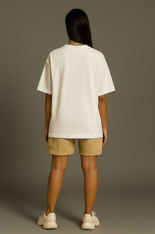 Have A Nice Trip White Oversized T-shirt